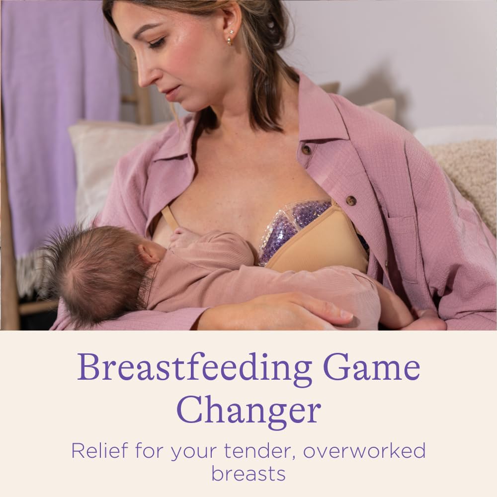 Lansinoh Breast Therapy Packs with Soft Covers, 2 Pack
