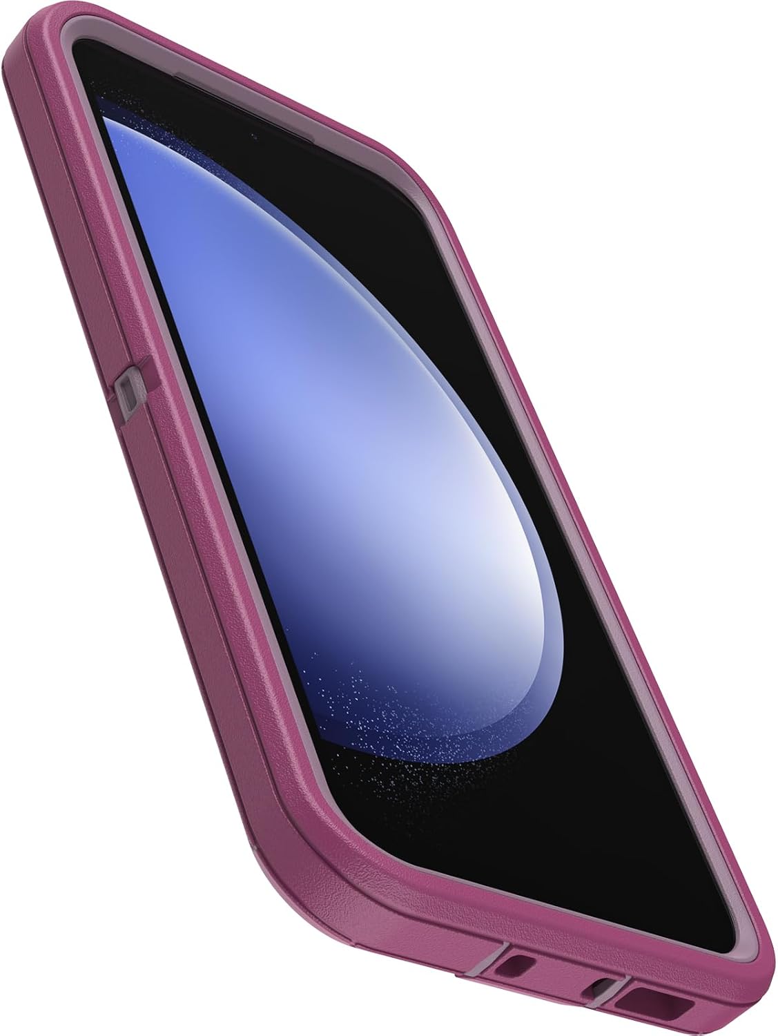 OtterBox Galaxy S23 FE (Only) - Defender Series Case - Morning Sky (Pink) - Rugged & Durable - with Port Protection - Holster Clip Included - Non-Retail Packaging