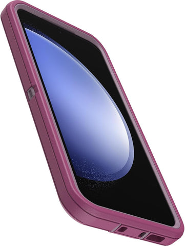 OtterBox Galaxy S23 FE (Only) - Defender Series Case - Morning Sky (Pink) - Rugged & Durable - with Port Protection - Holster Clip Included - Non-Retail Packaging