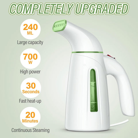 OGhom Steamer for clothes (Pale Green)