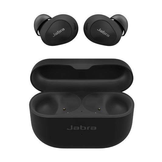 Jabra Elite 10 True Wireless Bluetooth Earbuds – Advanced Active Noise Cancelling with Dolby Atmos Surround Sound, All-Day Comfort, Multipoint, Crystal-Clear Calls – Gloss Black