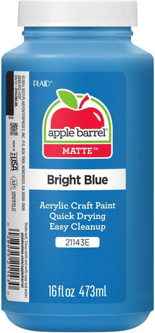 Apple Barrel Acrylic Paint in Assorted Colors (16 Ounce), 21142 Cobalt Blue, (Pack of 2)
