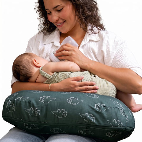 Boppy Nursing Pillow, Safe Ergonomic Breastfeeding & Baby Feeding Support