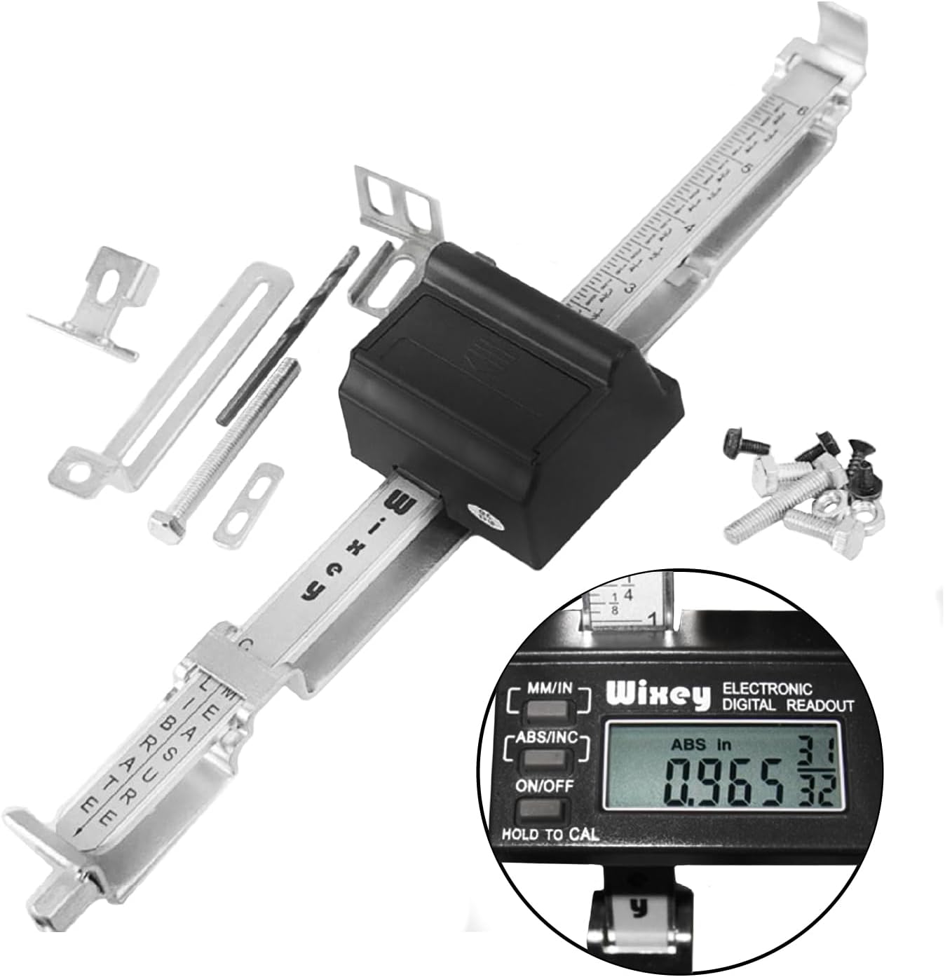 Wixey WR510 Electronic Digital Readout Kit for Portable Planers, Multi
