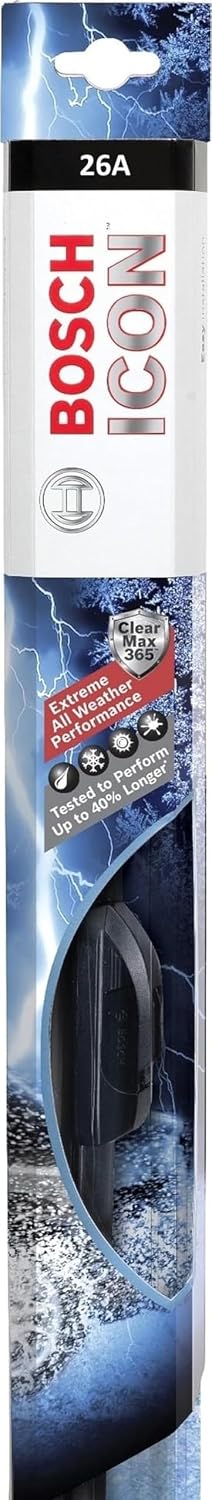 BOSCH 26A ICON Premium Beam Wiper Blade; 26" - Single