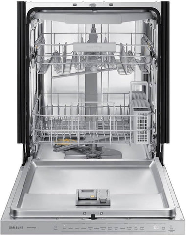 Samsung Bespoke Smart 46 dBA Dishwasher with 3rd Rack and StormWash, Stainless Steel, DW60R2014US/AA