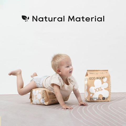 ECO BOOM Training Pants for Toddler Potty, Hypoallergenic for Sensitive Skin, Size 3 (M) Suitable for 13 to 24lb, 26 Count