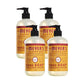 MRS. MEYER'S CLEAN DAY Hand Soap, Made with Essential Oils, Clementine 12.5 Fl Oz (Pack of 4)