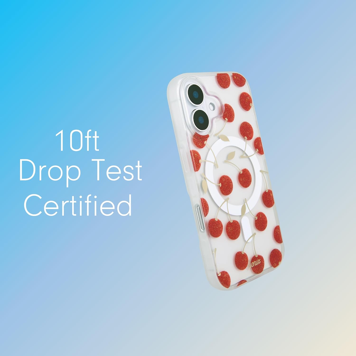 Sonix Case for iPhone 16 Plus | Compatible with MagSafe | 10ft Drop Tested | Cherry On Top