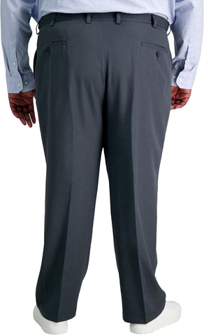 Haggar Men's Big & Tall Classic Fit Cool 18 Pro Golf Pant