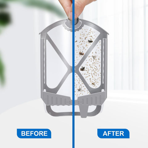 Flying Insect Trap & 5 Cartridges - Compatible with Refills