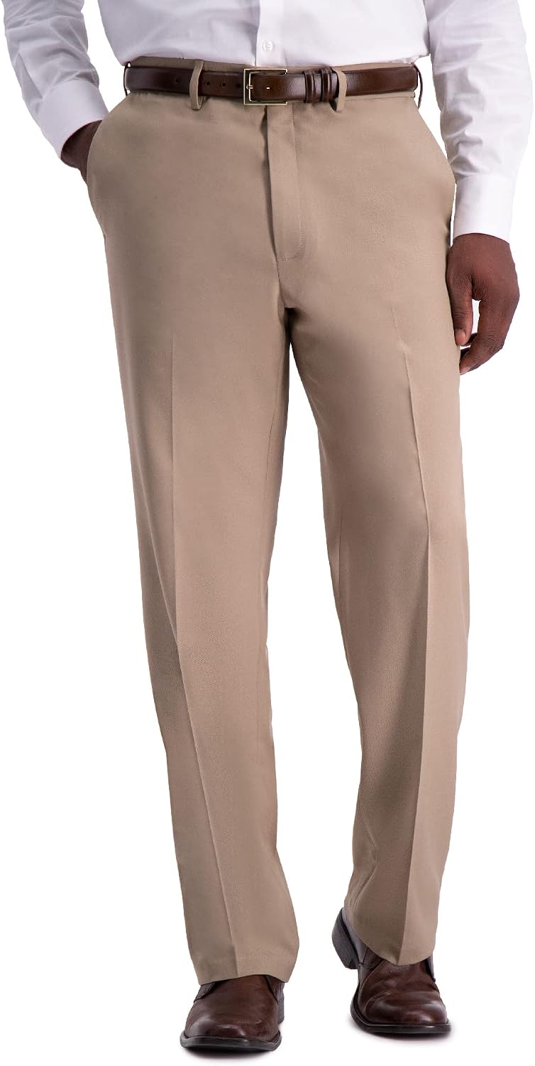 Haggar Men's Classic Fit Premium Comfort Dress Pant
