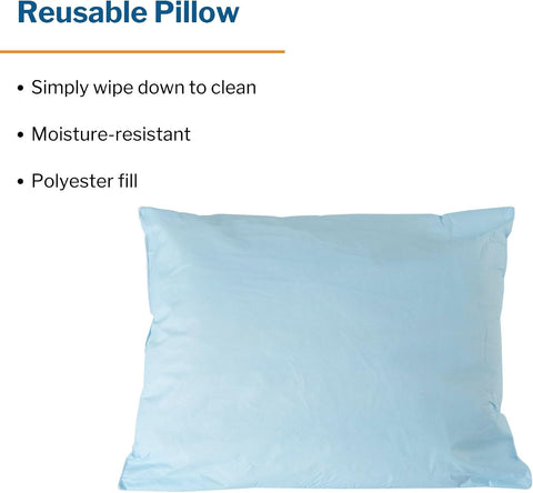 McKesson Medical Pillow Limited Reusable Hospital Bed, 20 x 26 in, 12 ct