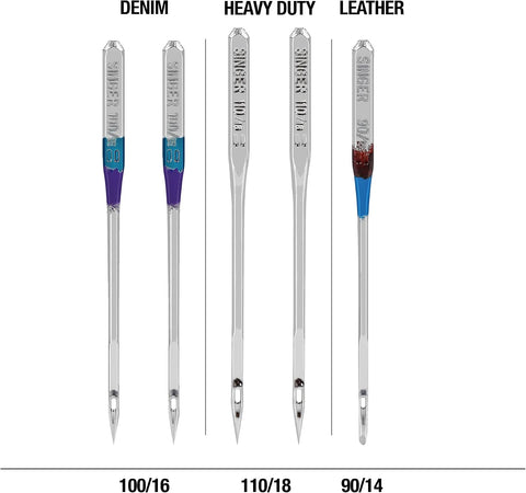 SINGER 04801 Universal Heavy Duty Machine Needles -2 Pack
