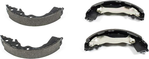 PowerStop Rear Parking Brake Shoes for Hyundai Accent 2006-11 |Kia Rio 2006-11 |Rio5 2006-11 - Brake Shoe Replacement, B910