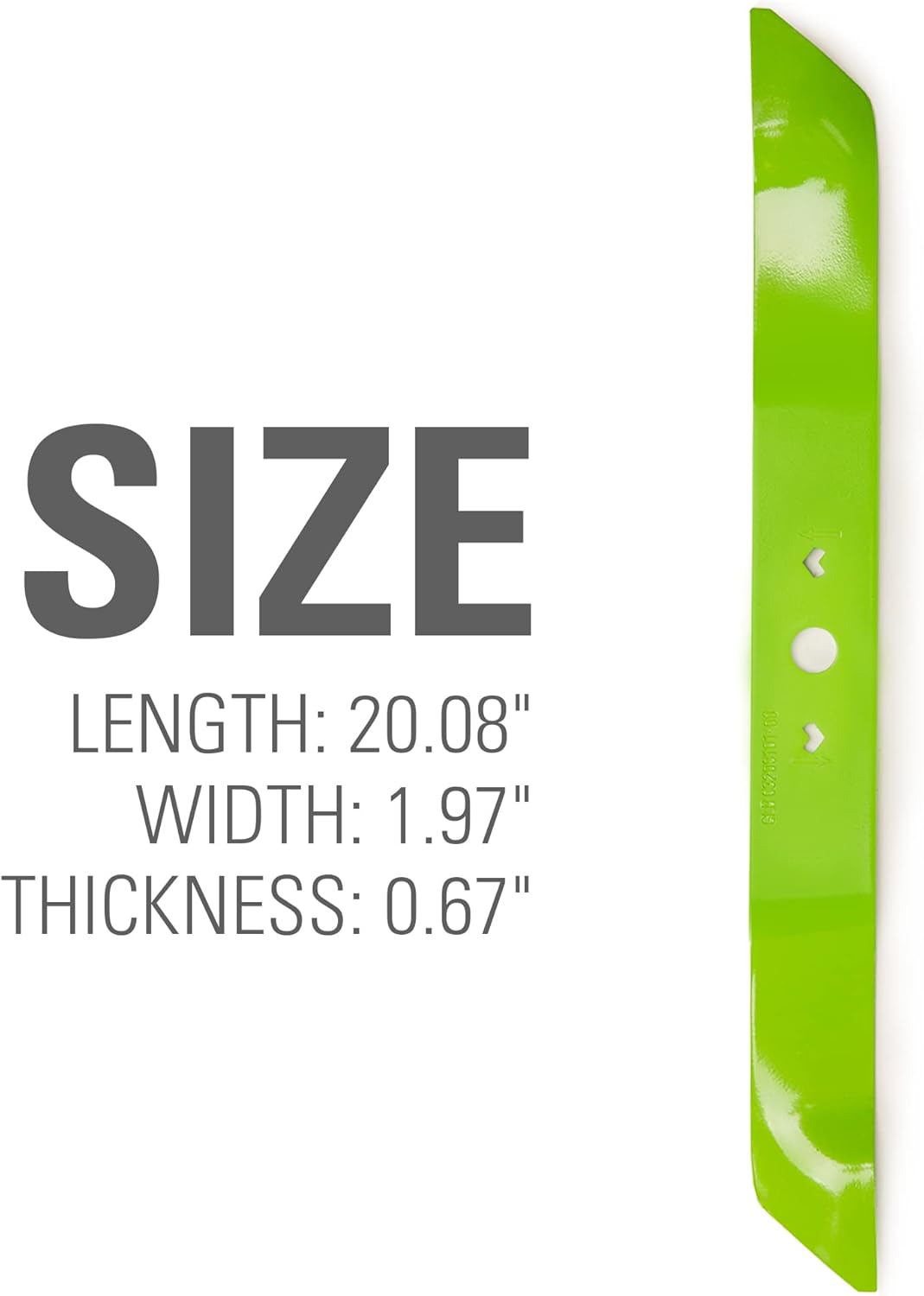 Greenworks Replacement Lawn Mower Blade (21" Mowers : MO40L4413, MO40L03, MO48L4422)