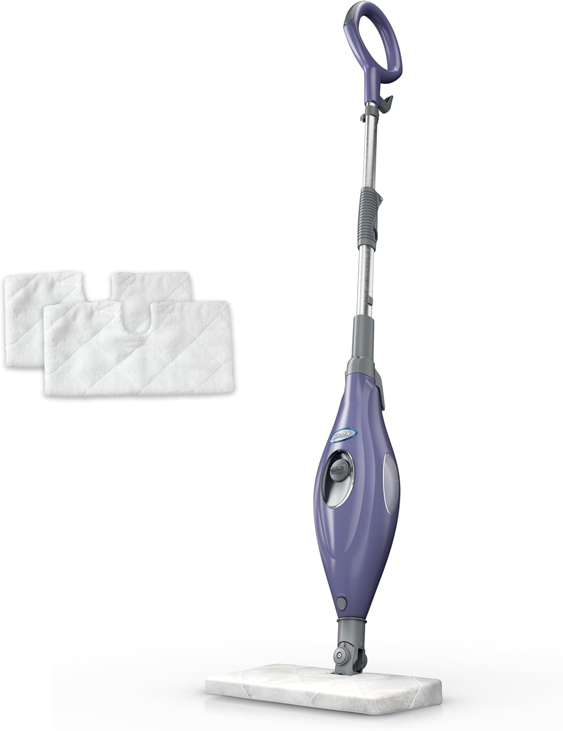 Shark Steam Pocket Mop with 2 Washable Double-sided Pads, Purple, S3501