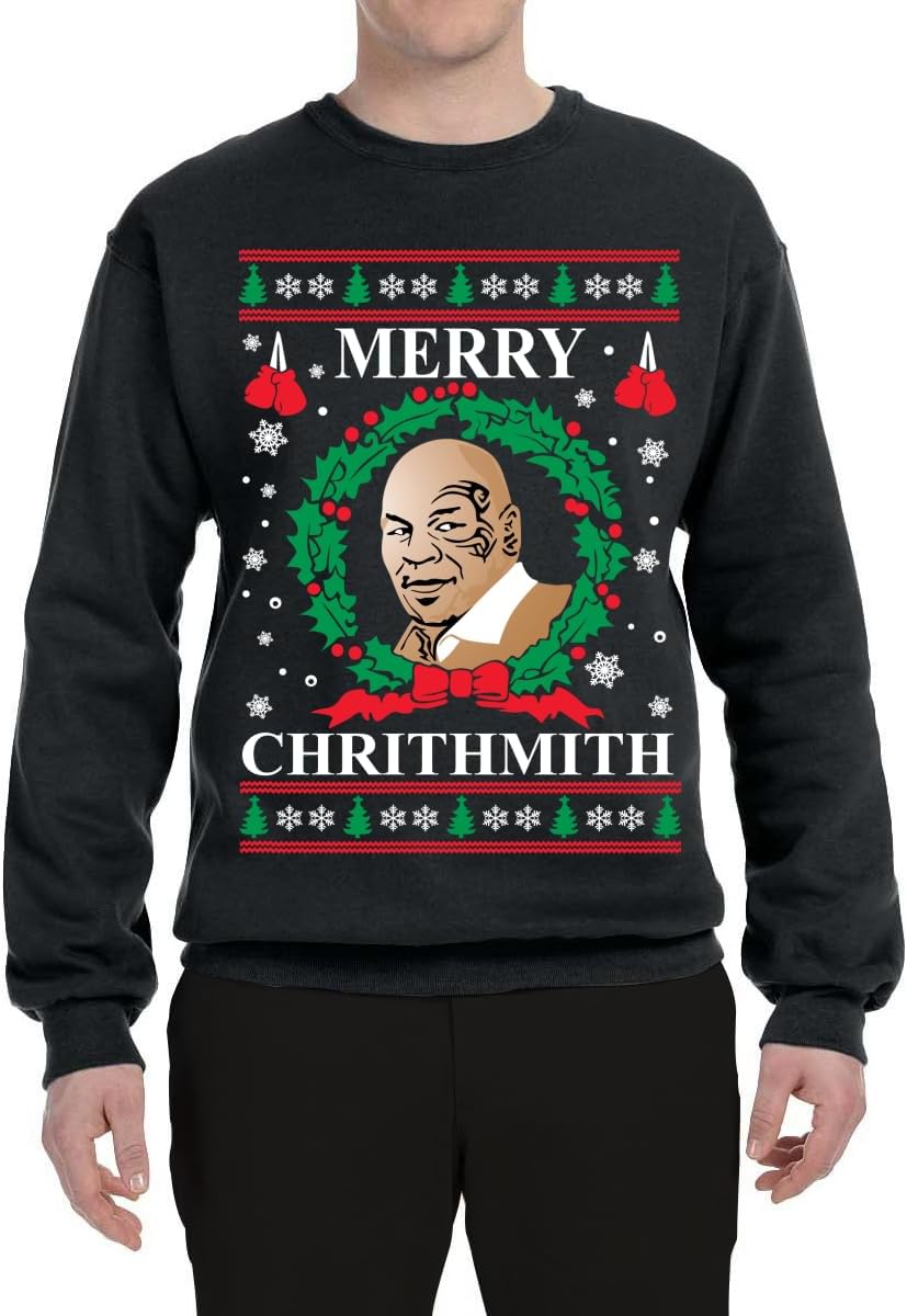Merry Chrithmith Ugly Christmas Sweater Unisex Crewneck Graphic Sweatshirt