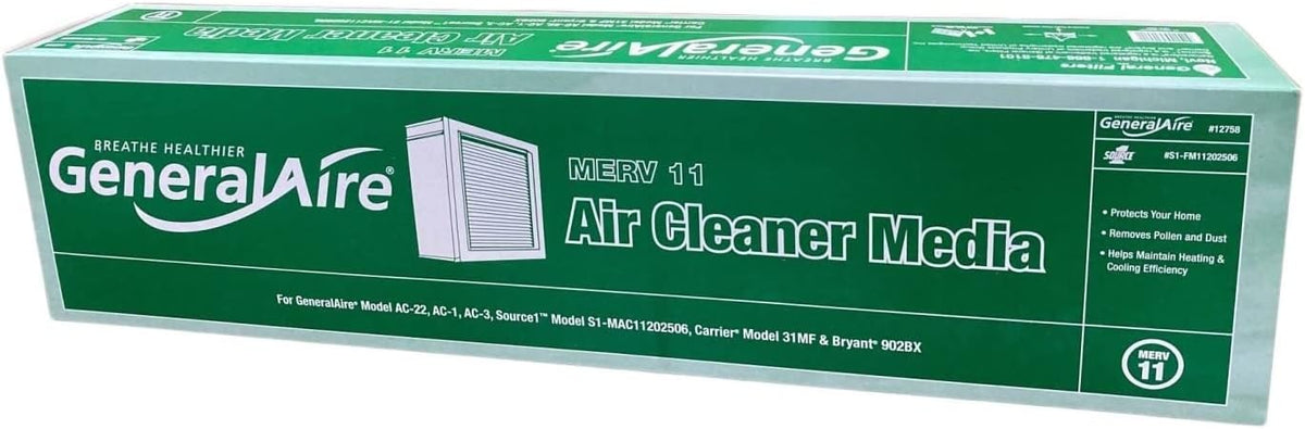 GeneralAire AC-1 Replacement Air Filters, 2-Pack- For AC-1, #4001