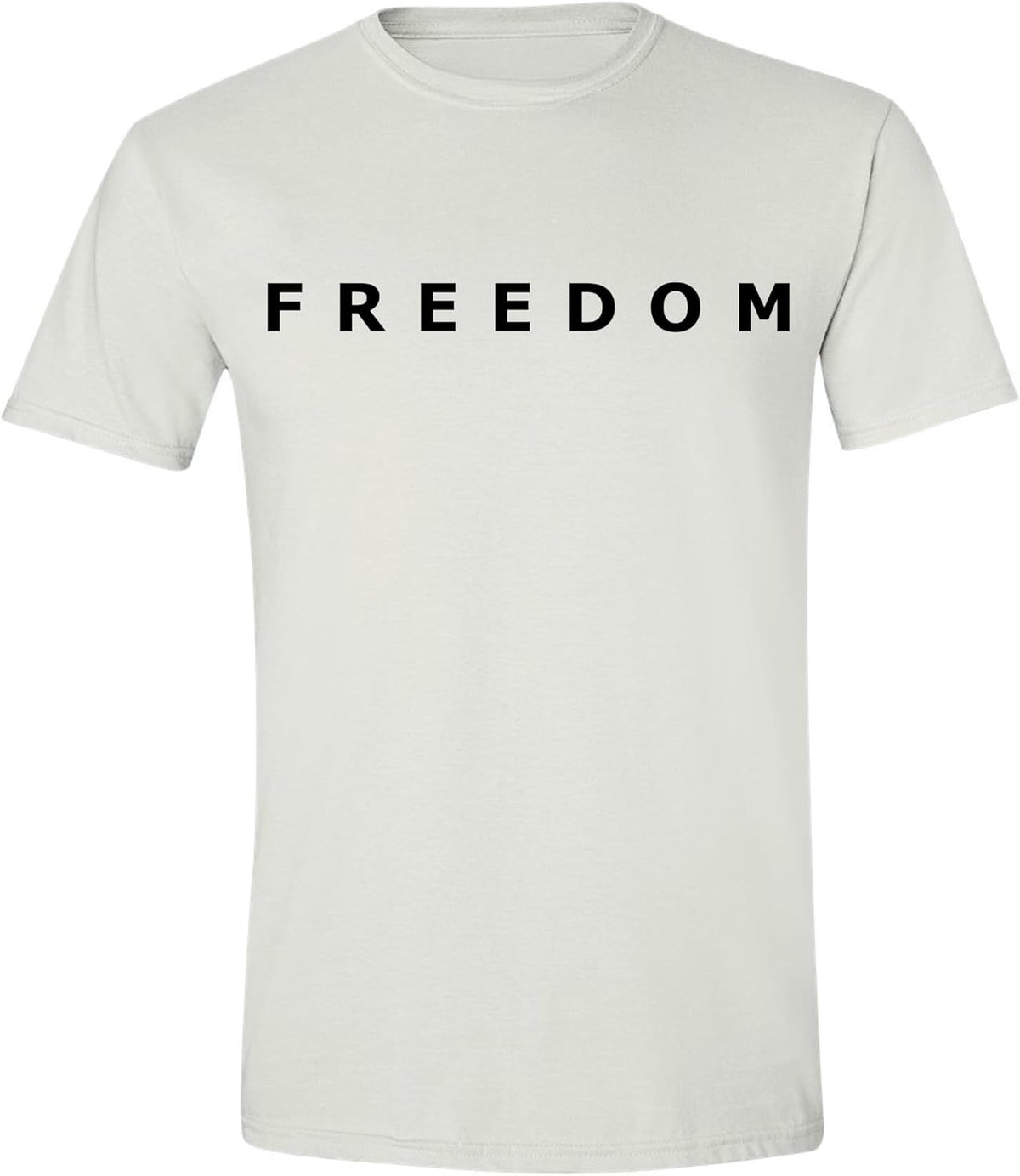 Freedom Shirt Simple Freedom Text Patriotic T-Shirt for Men & Women