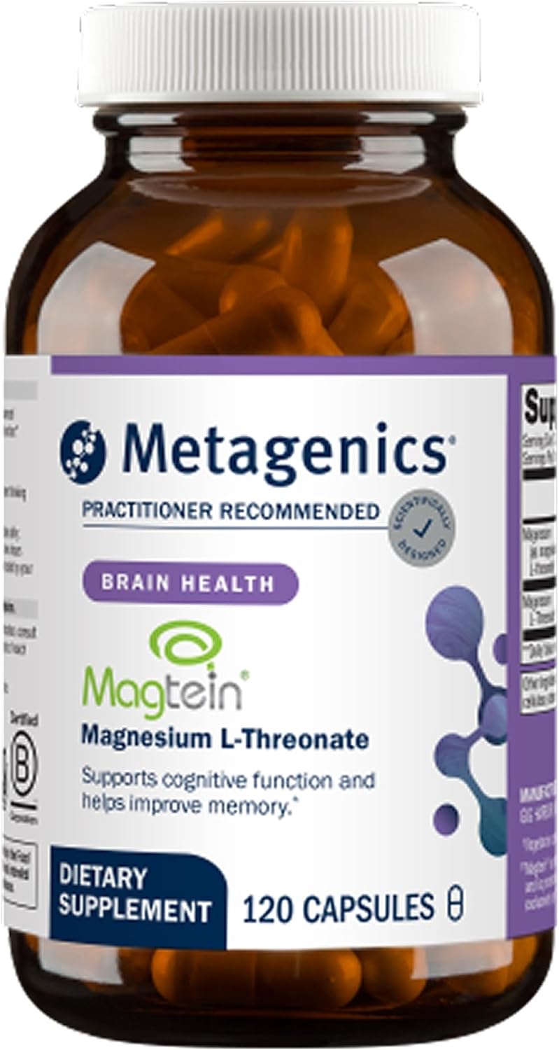 Metagenics Magnesium L-Threonate, 120 Count