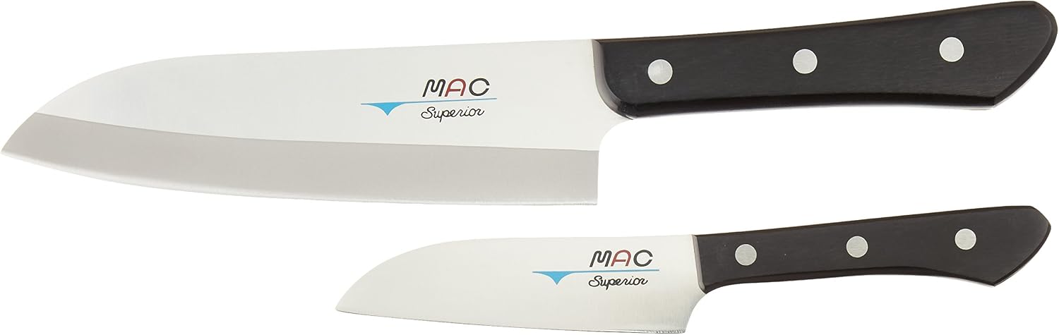 Mac Knife Superior Santoku Knife, 6-1/2-Inch