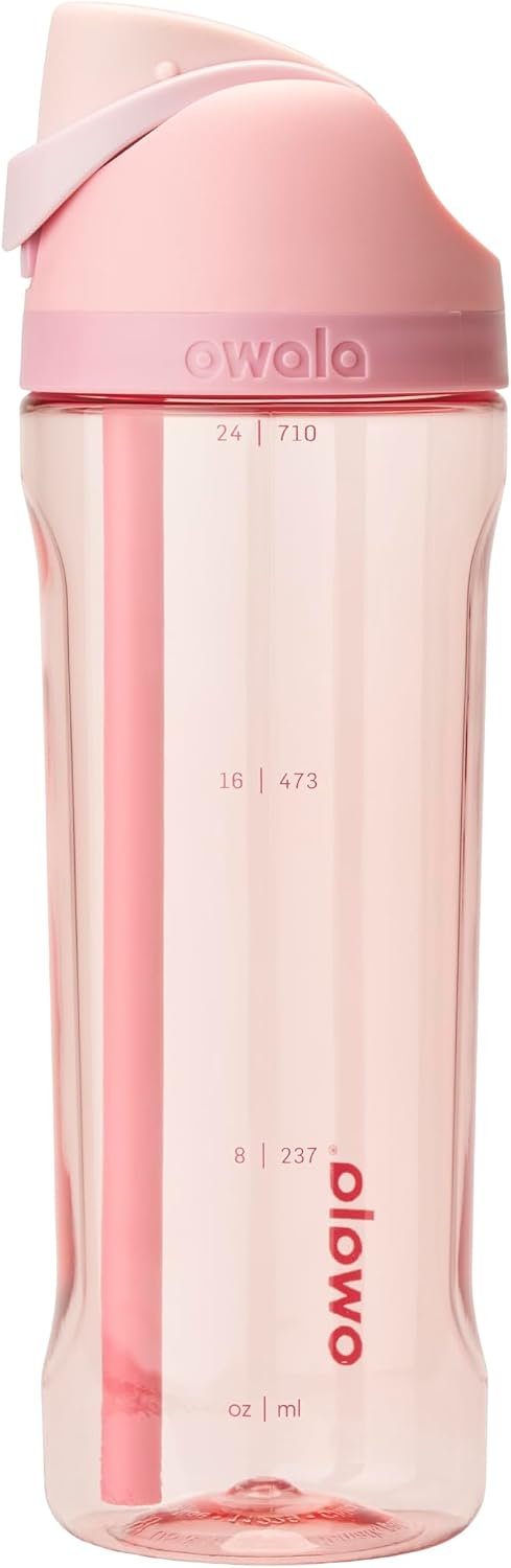 Owala FreeSip Tritan Water Bottle 25 oz Rose Quartz