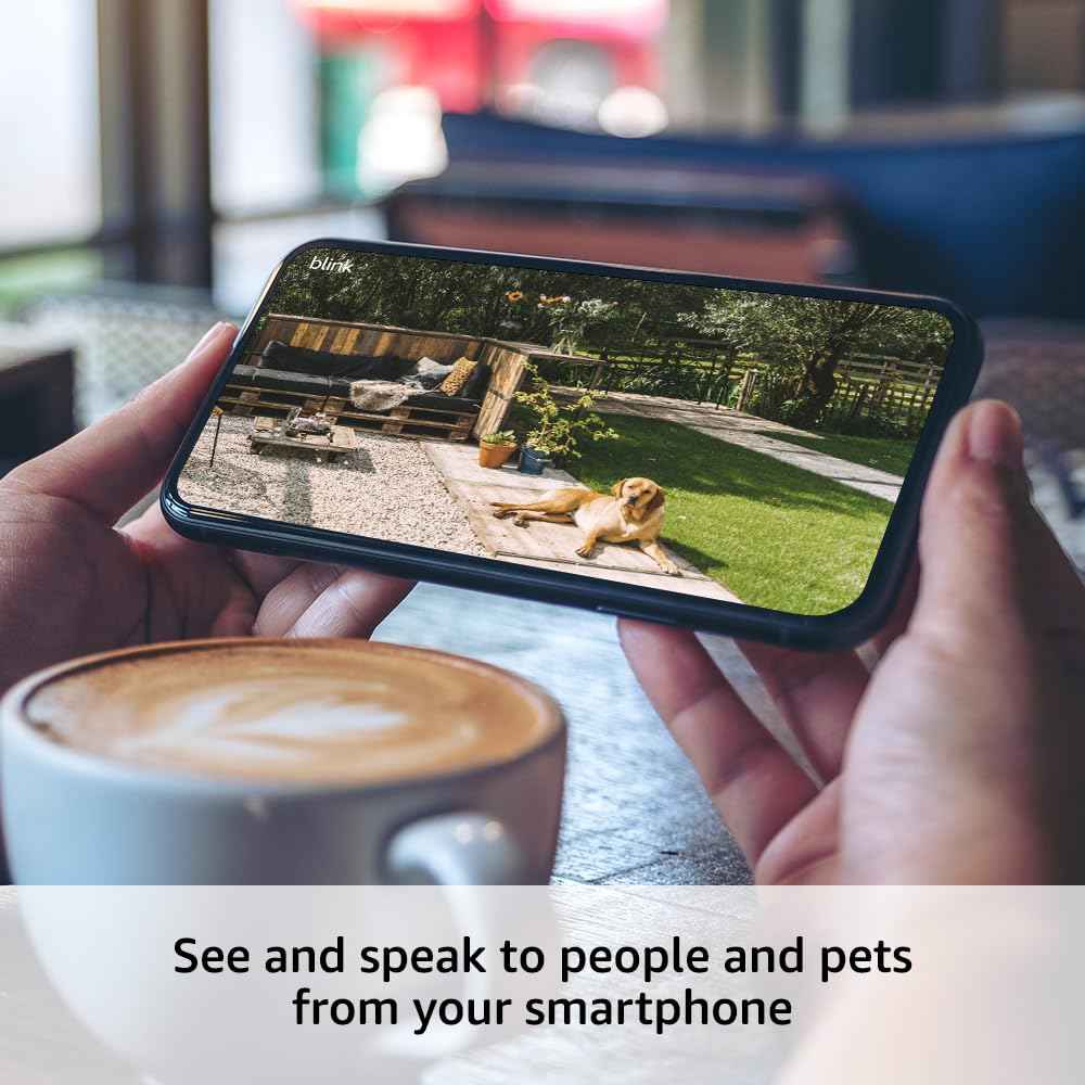 Blink Outdoor 4 – Wireless smart security camera, two-year battery life, two-way talk. Required Sync Module not included – Add-on camera