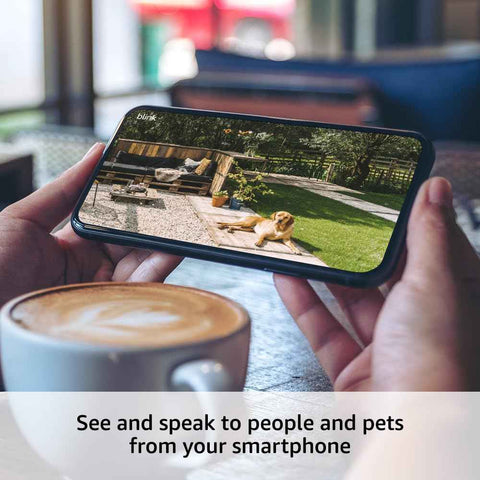 Blink Outdoor 4 – Wireless smart security camera, two-year battery life, two-way talk. Required Sync Module not included – Add-on camera