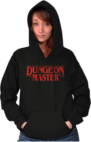 Brisco Brands Nerdy Fantasy Game Dungeon Master Hoodie Sweatshirt Women Men