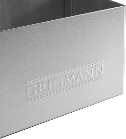 GRIDMANN 42-inch Single Speed Rail - Stainless Steel Liquor Bottle Holder Rack for Bars