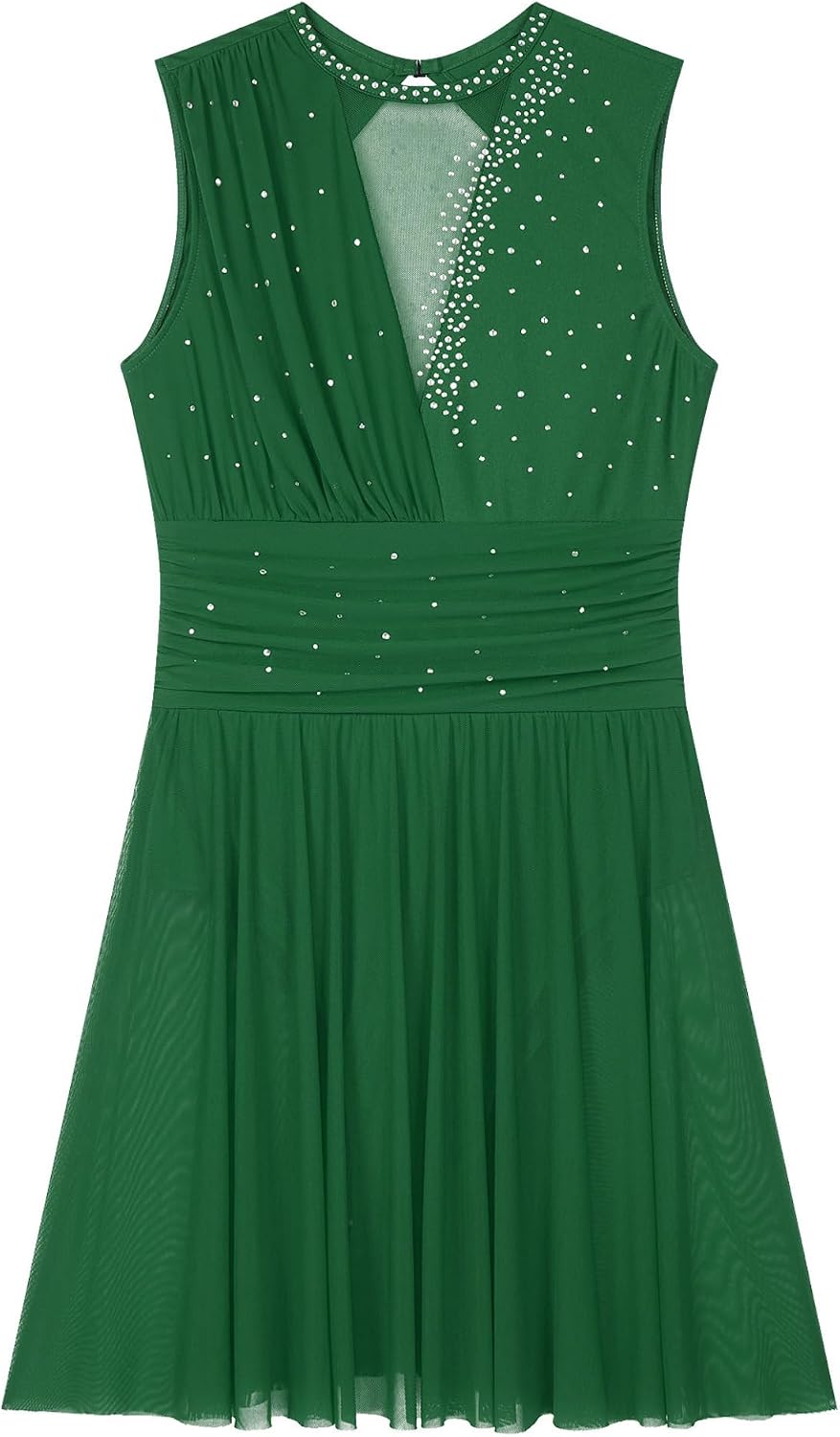Lyrical Dance Dress for Women Figure Skating Dresses