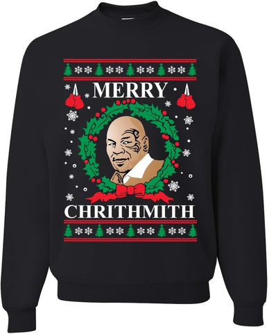 Merry Chrithmith Ugly Christmas Sweater Unisex Crewneck Graphic Sweatshirt