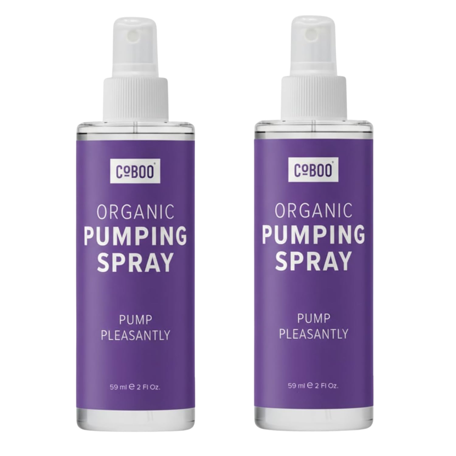 CoBoo The Original Pumping Spray, Breast Lubricant 2 fl oz (Pack of 2)