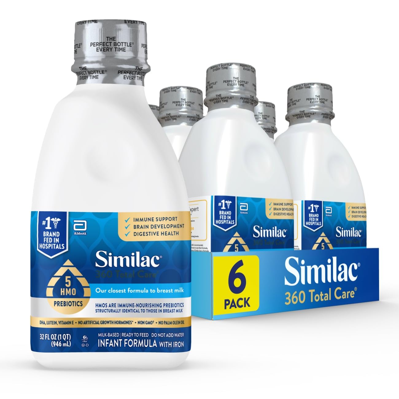 Similac 360 Total Care Ready-to-Feed Baby Formula