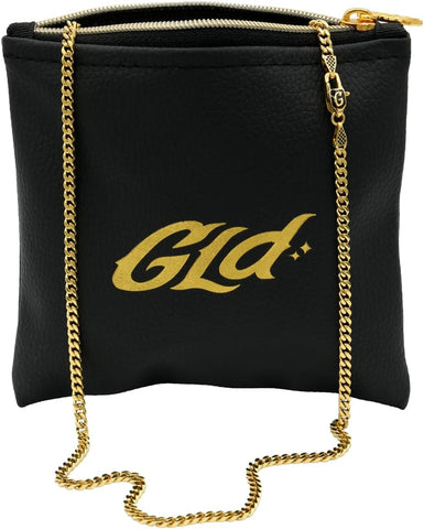 GLD Cuban Link Chain for Men and Women - Gold-Plated Micro Cuban Chain with Premium Storage Travel Pouch - Snatch-Proof Clasp, Sweat-Proof and Fade-Resistant - Lifetime Quality, Designed in Miami