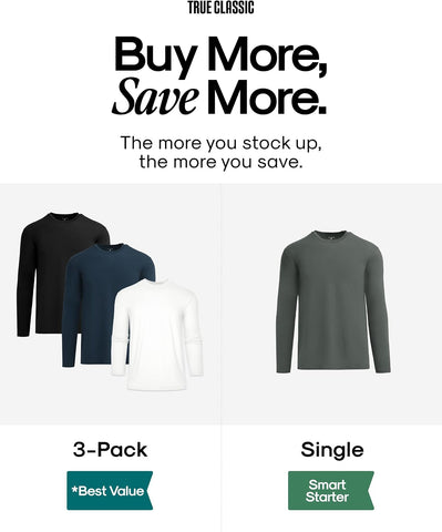 True Classic Mens Long Sleeve Shirts