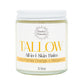 Tallow Balm - 100% Organic Grassfed Tallow - 3.5oz - Orange + Bergamot - Moisturizing - Dry Skin - Stretch Marks - All Natural