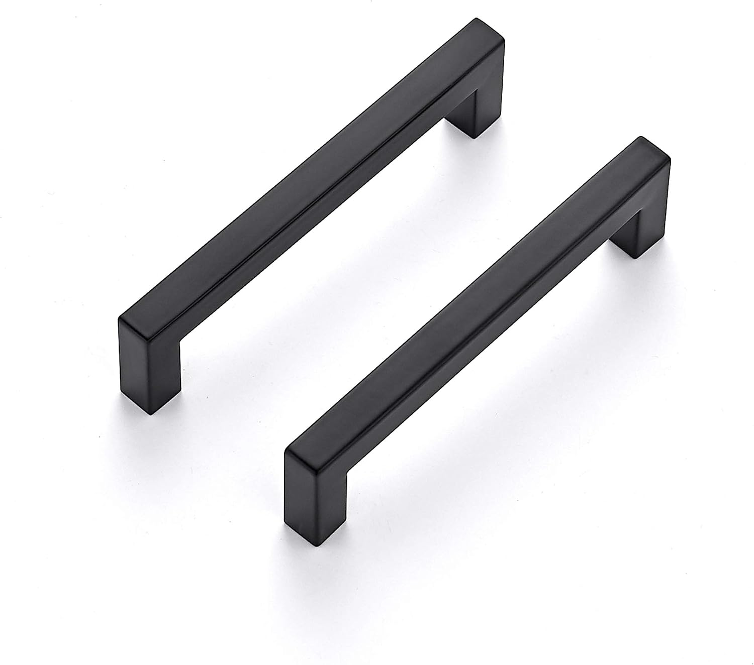 Ravinte Matte Black Square Cabinet Handles Drawer Pulls,5 Inch,30 Pack