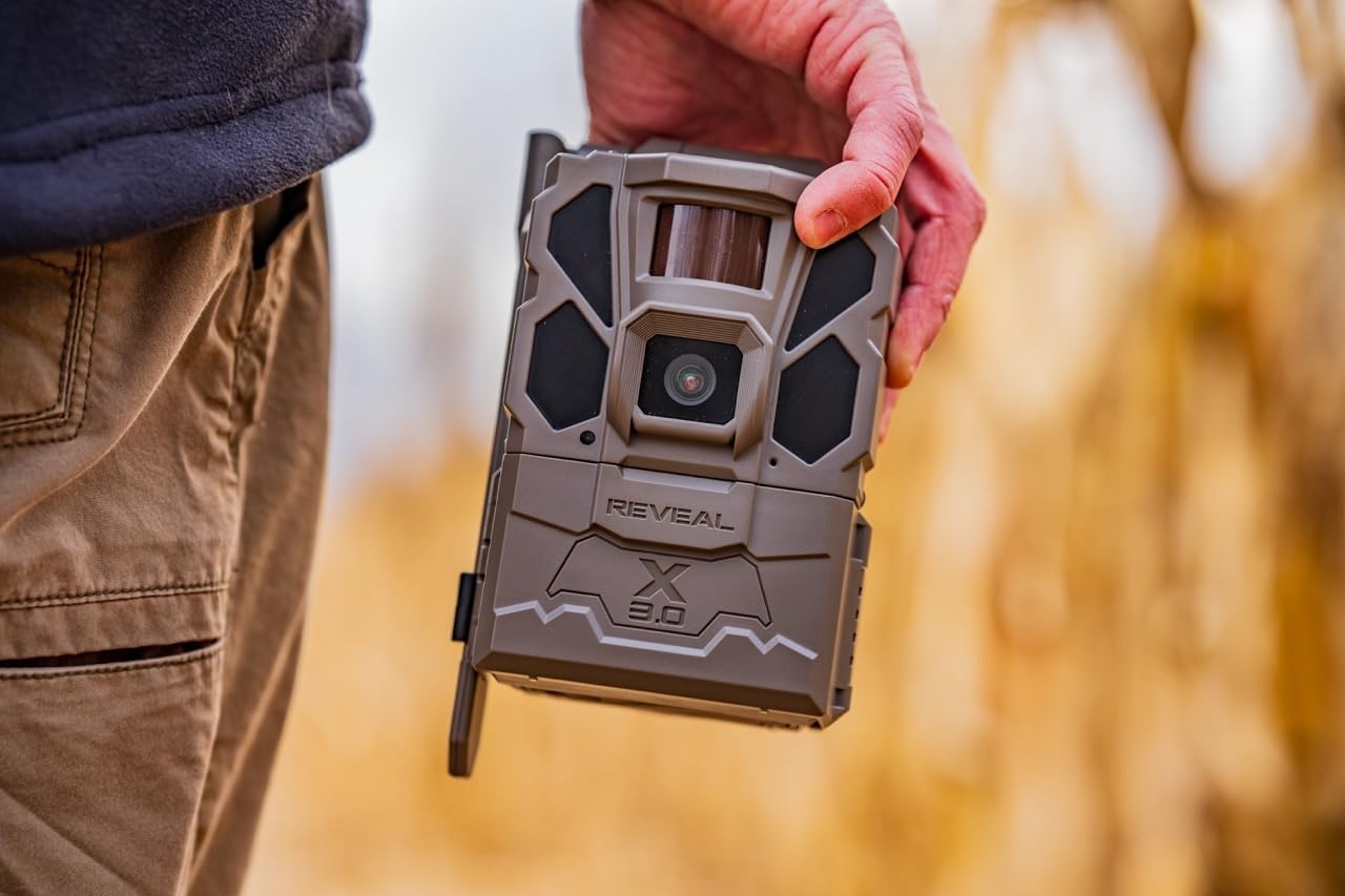 TACTACAM Reveal X 3.0 Cellular Trail Camera, Night Vision, Waterproof
