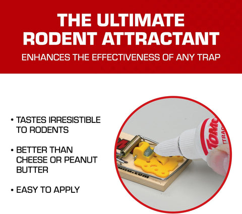 Tomcat Attractant Gel, Bait for Mouse Traps and Rat Traps, 1 oz.