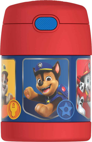 THERMOS FUNTAINER Kids Food Jar with Spoon, 10oz, Paw Patrol