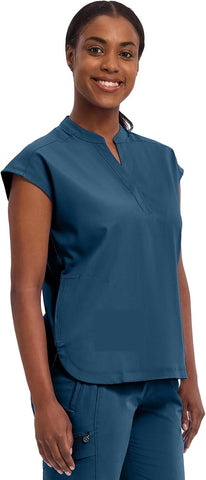 Healing Hands Purple Label Women's Scrub Top with Dolman Sleeves 2 Pockets