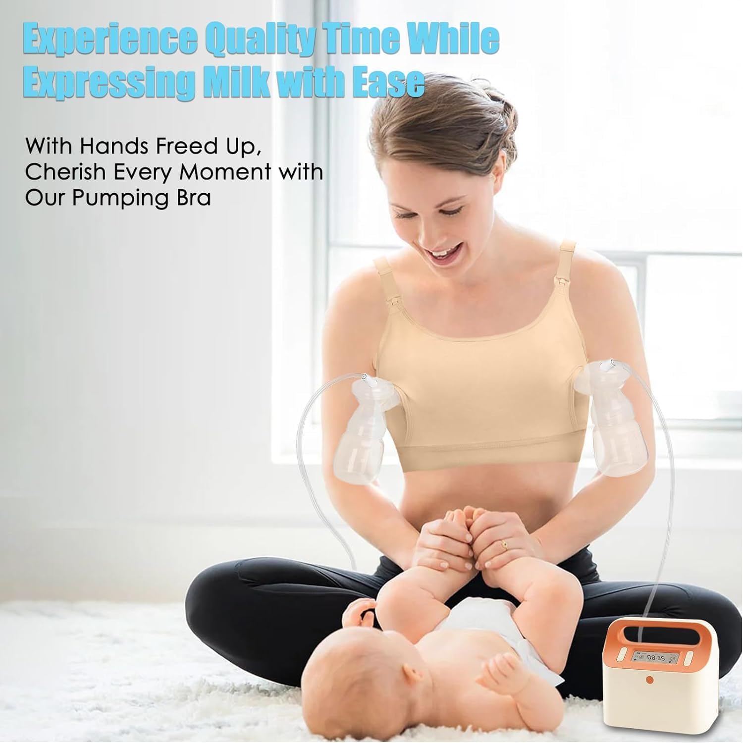 Hands Free Pumping Bra Hands-Free Breast Pump Bra Nursing Bras