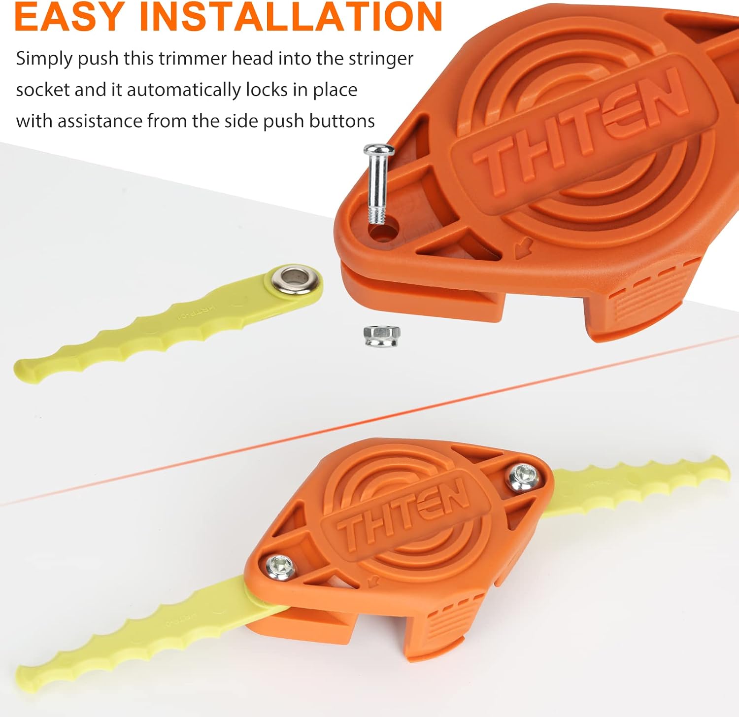 THTEN WA0010 WA0004 Trimmer Blade Fit for Worx WG180 WG175 String Trimmer