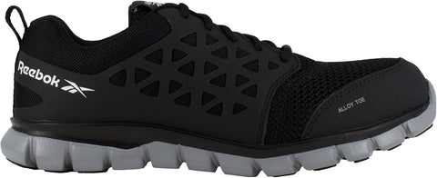 Reebok Men's Rb4041 Sublite Cushion Safety Toe Athletic Work Shoe Black