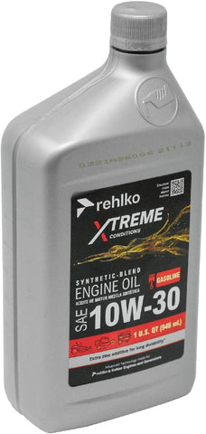 Kohler Replaces 12P Command Engine 10W-30 Motor Oil Case of (12) 25 357 06s 1 Quart Bottles