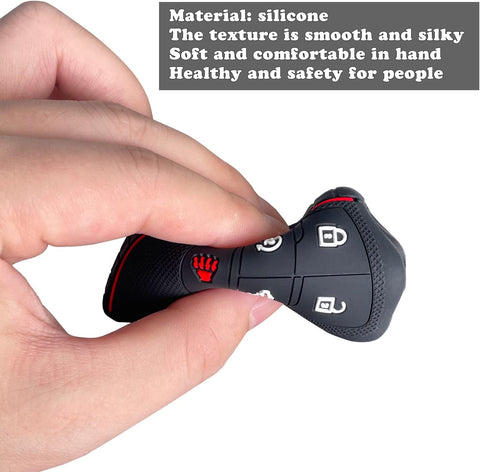 Key Fob Cover for 2026-2022 Chevy Silverado GMC Sierra 1500 2500HD 3500HD