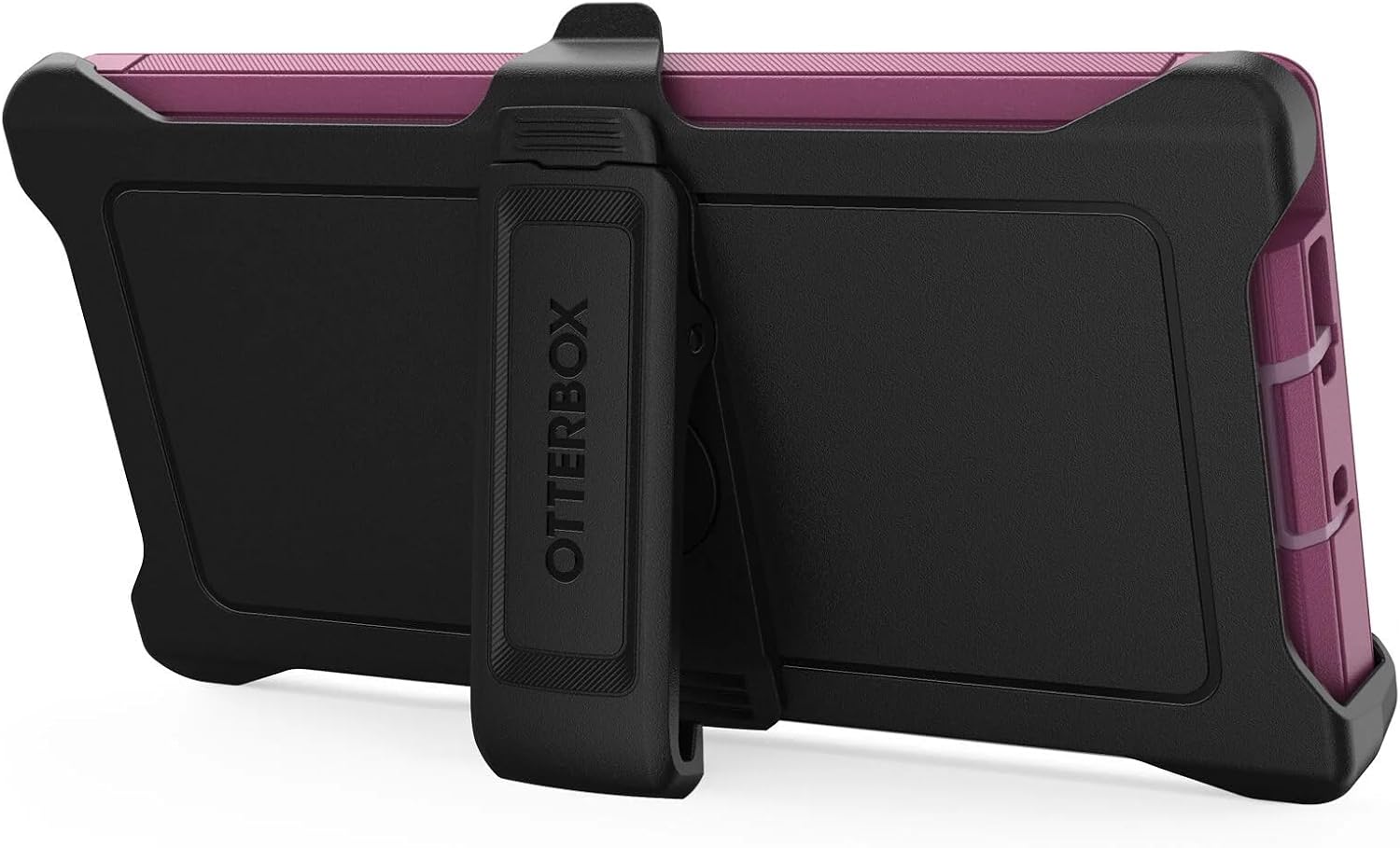 OtterBox Galaxy S23 Ultra (Only) - Defender Series Case - Morning Sky (Pink) - Rugged & Durable - with Port Protection - Holster Clip Kickstand - Microbial Defense Protection - Non-Retail Packaging