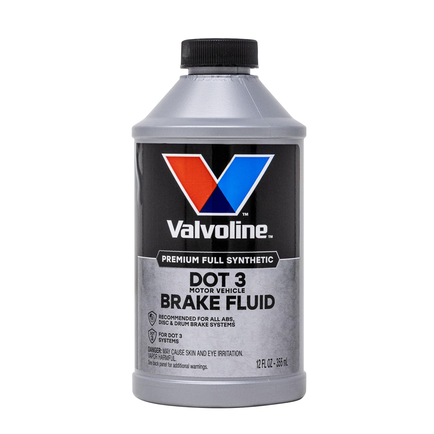 Valvoline DOT 3 Synthetic Brake Fluid, 12 oz, 6-Pack